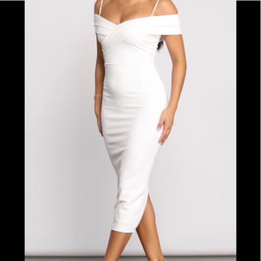 White dress